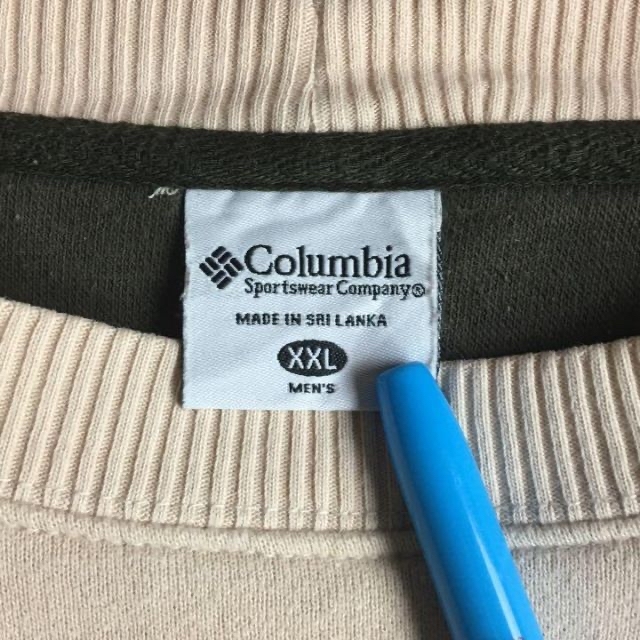 Columbia(コロンビア)の【人気定番】コロンビア☆刺繍ロゴ入りビッグサイズスウェット　肉厚　1125 メンズのトップス(スウェット)の商品写真