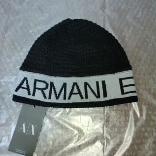 アルマーニエクスチェンジ(ARMANI EXCHANGE)のARMANI EXCHANGE　ビーニー　ニット帽　新品未使用(ニット帽/ビーニー)