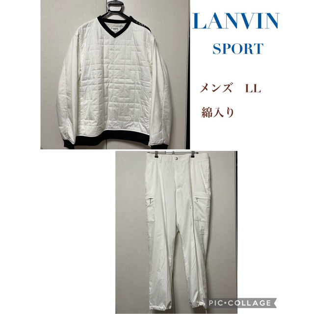 91％以上節約 LANVIN ランバン ゴルフ レインウェア レインコート カッパ