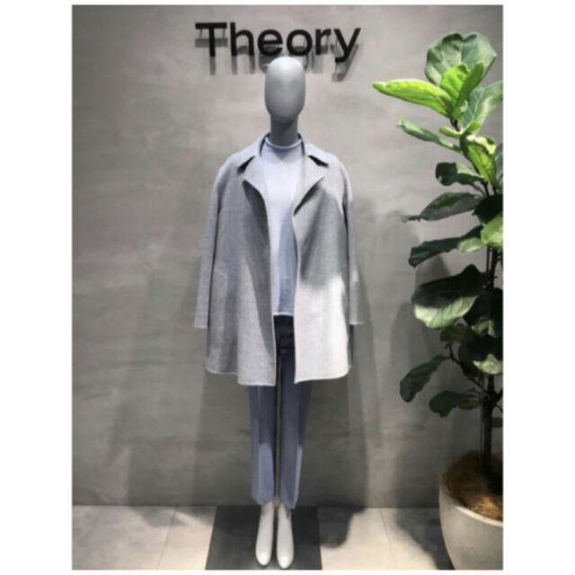 Theory 19aw ジャケット型オープンコート