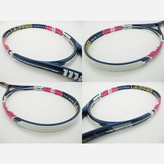 中古 テニスラケット ウィルソン ウルトラ 100ユーエル チームピンク 2017年モデル (G2)WILSON ULTRA 100UL TEAM PINK 2017