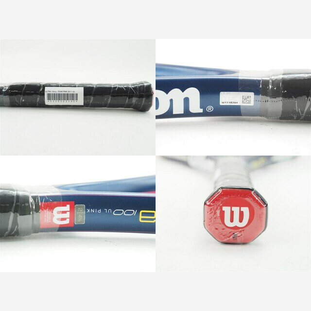 中古 テニスラケット ウィルソン ウルトラ 100ユーエル チームピンク 2017年モデル (G2)WILSON ULTRA 100UL TEAM PINK 2017