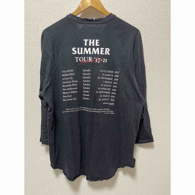 DAIRIKU /The Summer Tour Raglan Tee メンズのトップス(Tシャツ/カットソー(七分/長袖))の商品写真