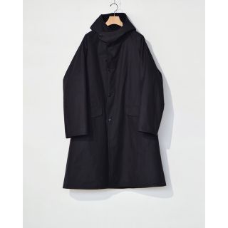 コモリ(COMOLI)のcomoli 22AW コットンフーデット コート ベンタイル　新品　3 (モッズコート)