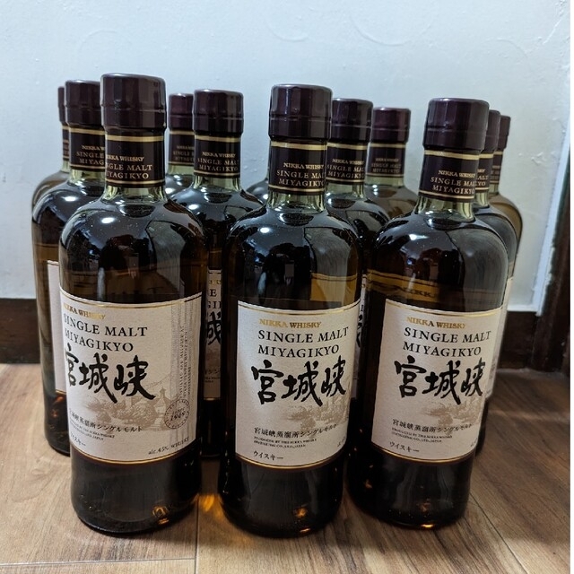 新品未開封 シングルモルト宮城峡 700ml×12本 - ウイスキー