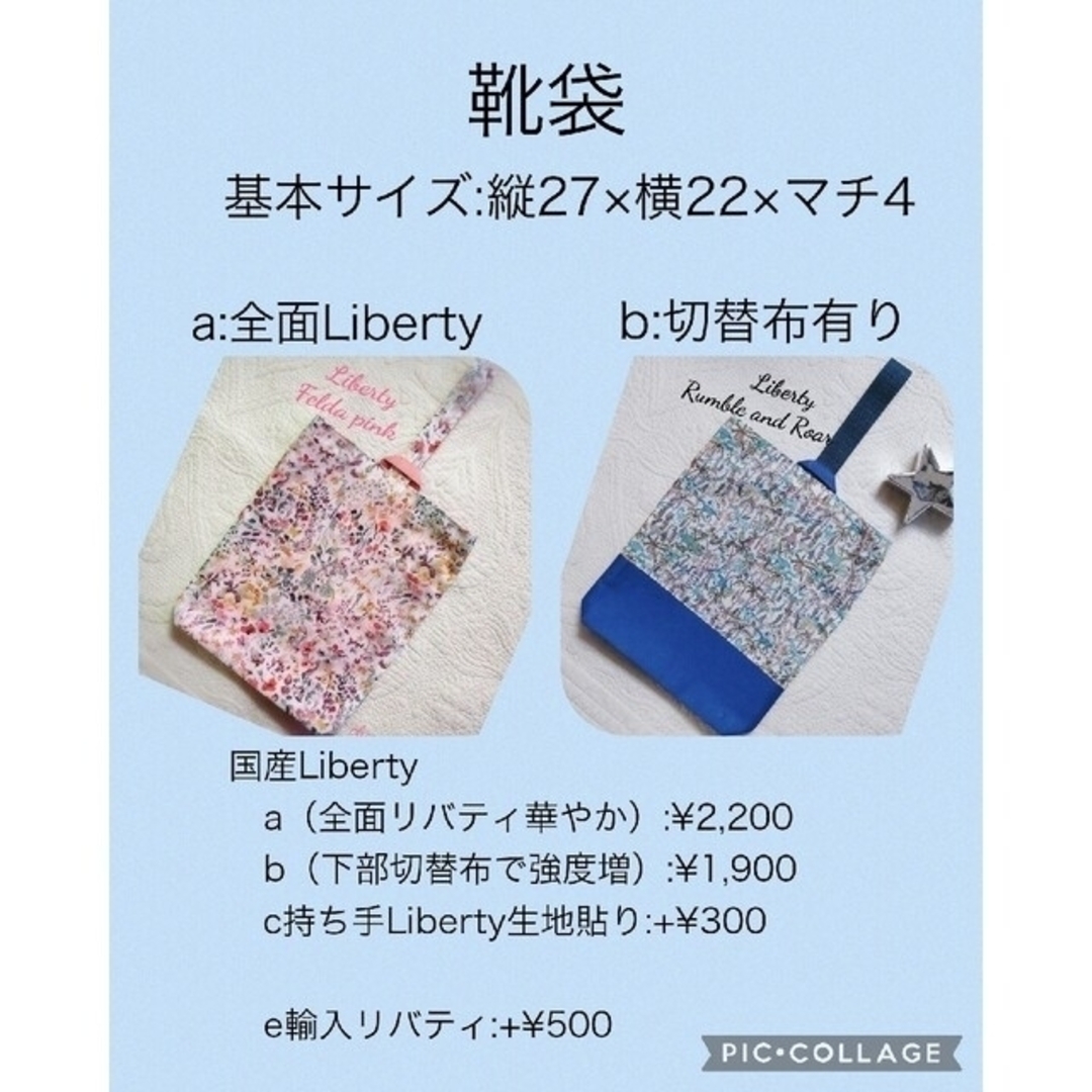 ✰2024Liberty恐竜　お申込ページ✰入園入学グッズ各種　男の子 ハンドメイドのキッズ/ベビー(バッグ/レッスンバッグ)の商品写真