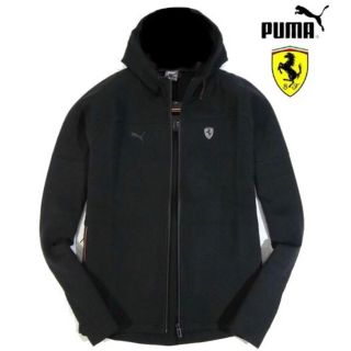 プーマ(PUMA)の【PUMA×Ferrari】ジップアップ パーカー スウェット（XXLブラック）(パーカー)