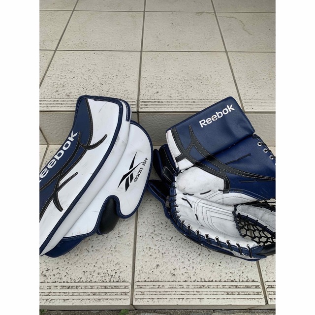 Reebok(リーボック)のアイスホッケー ゴーリー　GK キャッチング&ブロッカー スポーツ/アウトドアのスポーツ/アウトドア その他(ウインタースポーツ)の商品写真