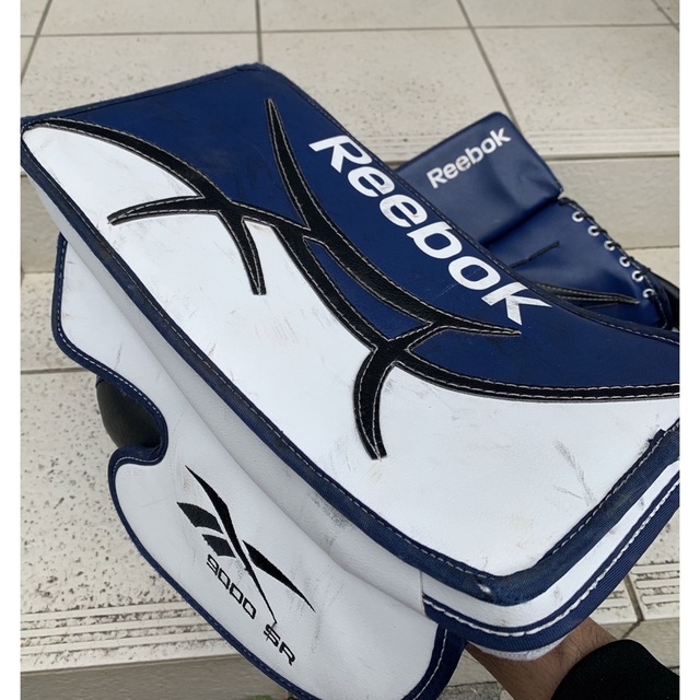 Reebok(リーボック)のアイスホッケー ゴーリー　GK キャッチング&ブロッカー スポーツ/アウトドアのスポーツ/アウトドア その他(ウインタースポーツ)の商品写真