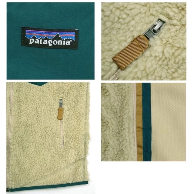 patagonia(パタゴニア)のpatagonia ベスト　レトロX フリース Classic グリーン L メンズのトップス(ベスト)の商品写真