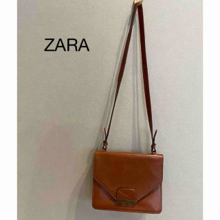 ザラ(ZARA)のZARA レザーバッグ(ショルダーバッグ)