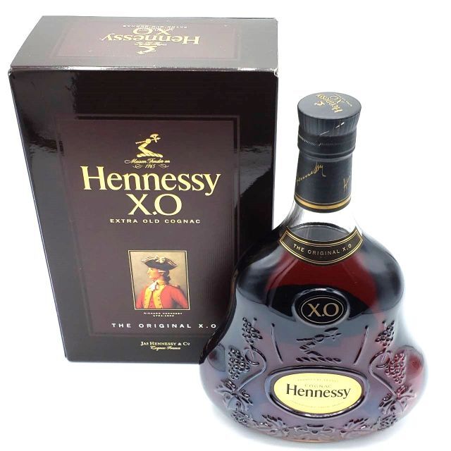 純正販売中 日本酒大好き様専用Hennessy ヘネシー XO 黒キャップ 5本