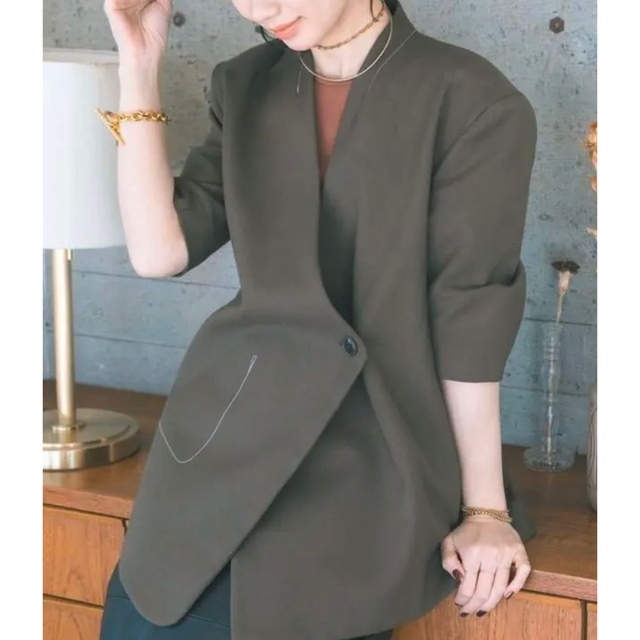 IIROT ミドルスリーブジャケット SLEEVE JACKET OLIVE-