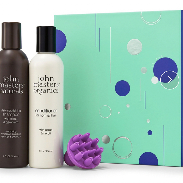 John Masters Organics(ジョンマスターオーガニック)の【クリスマスプレゼント】john masters organics ショップ袋付 コスメ/美容のヘアケア/スタイリング(シャンプー/コンディショナーセット)の商品写真