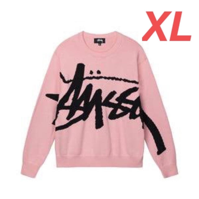 Stussy Stock Sweater XL ステューシー セーター ピンク ほしい物