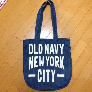 オールドネイビー(Old Navy)のOLDNAVY デニム トートバッグ(トートバッグ)