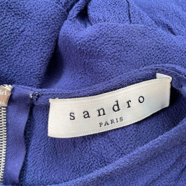 Alessandro Dell'Acqua(アレッサンドロデラクア)のsandro サンドロ ノースリーブワンピース 5026 レディースのワンピース(ひざ丈ワンピース)の商品写真