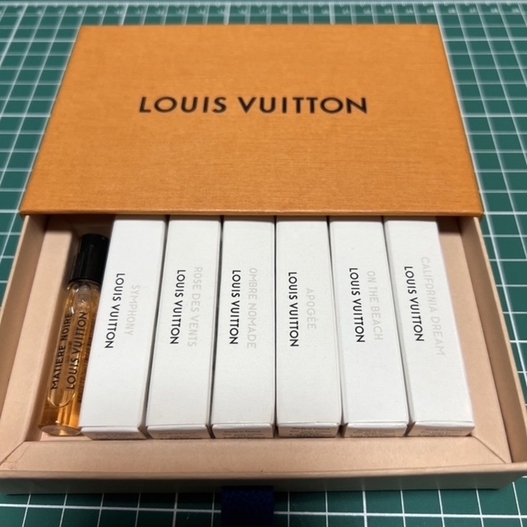 LOUIS VUITTON(ルイヴィトン)のルイヴィトン レアなBOX入り 香水 2ml  セット シンフォニー入り コスメ/美容の香水(ユニセックス)の商品写真