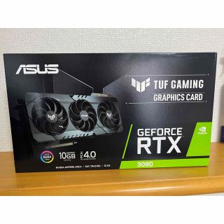 エイスース(ASUS)のASUS TUF GAMING RTX 3080 (非LHR)(PCパーツ)