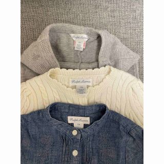 ラルフローレン(Ralph Lauren)のポロ　女の子　3点セット(カーディガン/ボレロ)