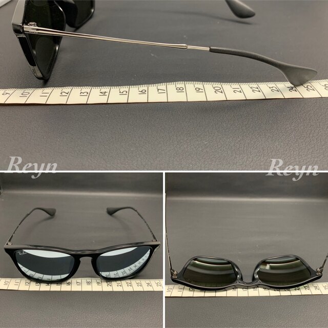 Ray-Ban(レイバン)の[美品] Ray-Ban レイバン シルバー ミラー サングラス RB4187 メンズのファッション小物(サングラス/メガネ)の商品写真