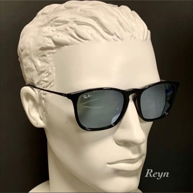 Ray-Ban(レイバン)の[美品] Ray-Ban レイバン シルバー ミラー サングラス RB4187 メンズのファッション小物(サングラス/メガネ)の商品写真