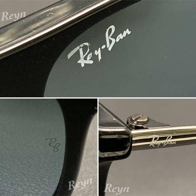 Ray-Ban(レイバン)の[美品] Ray-Ban レイバン シルバー ミラー サングラス RB4187 メンズのファッション小物(サングラス/メガネ)の商品写真