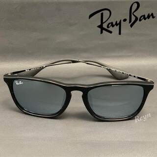 レイバン(Ray-Ban)の[美品] Ray-Ban レイバン シルバー ミラー サングラス RB4187(サングラス/メガネ)