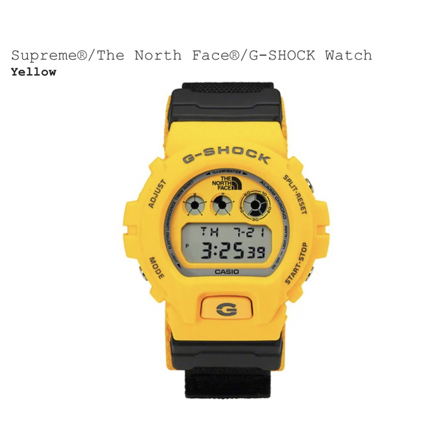 Supreme(シュプリーム)のSupreme®/The North Face®/G-SHOCK Watch. メンズの時計(腕時計(デジタル))の商品写真