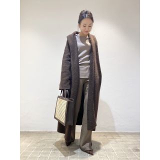 ドゥーズィエムクラス(DEUXIEME CLASSE)のL'Appartement Alpaca Long Gown ニット(カーディガン)