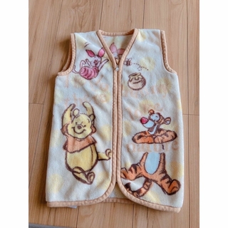 ディズニー くまのプーさん スリーパー 着る毛布　パジャマ　ベスト(毛布)