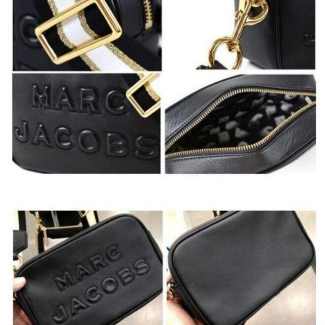 MARC JACOBS(マークジェイコブス)の新品　マークジェイコブスフラッシュレザークロスボディーショルダーバッグブラック レディースのバッグ(ショルダーバッグ)の商品写真