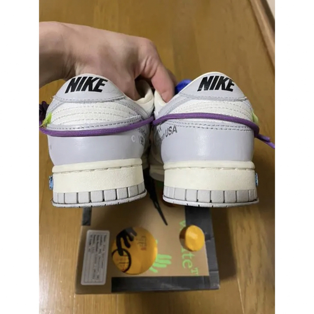 NIKE(ナイキ)のOFF-WHITE × NIKE DUNK LOW 1 OF 50 "48 メンズの靴/シューズ(スニーカー)の商品写真