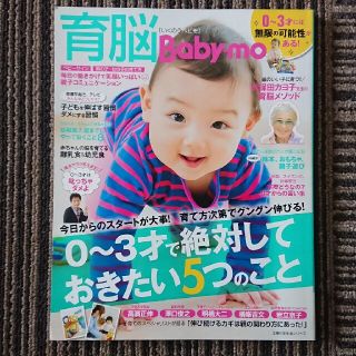 シュフトセイカツシャ(主婦と生活社)の育脳 Baby-mo  0～3才で絶対しておきたい5つのこと(結婚/出産/子育て)