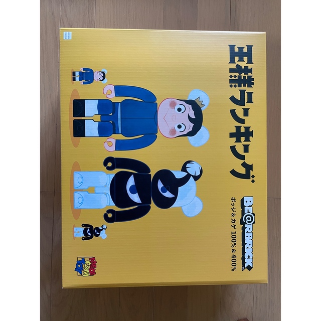 MEDICOM TOY - BE@RBRICK 王様ランキング ボッジ & カゲ 100% & 400