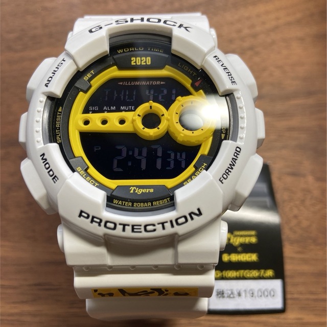 CASIO(カシオ)のG-SHOCK×阪神タイガース　2020LIMITEDMODEL スポーツ/アウトドアの野球(記念品/関連グッズ)の商品写真