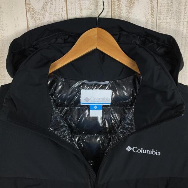 MENs L コロンビア ワイルドカード ダウン ジャケット Wildcard Down Jacket オムニヒート ダウン フーディ  COLUMBIA EE0901 ブラック系