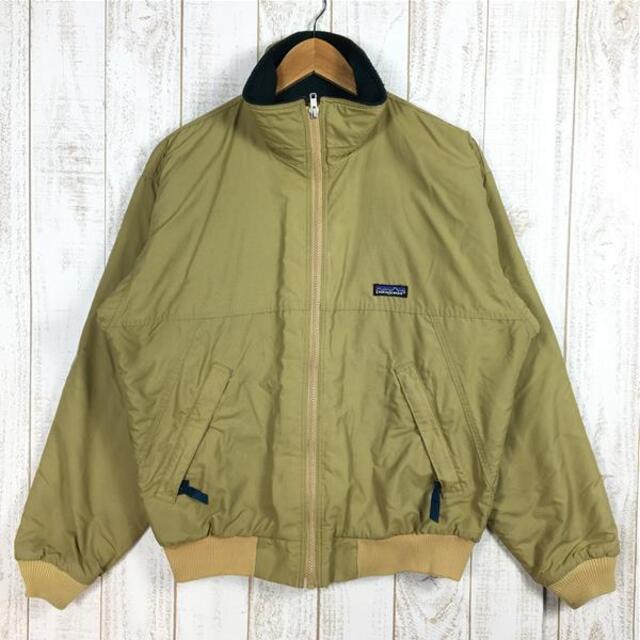 40cm着丈MENs S  パタゴニア 1993 シェルド シンチラ ジャケット SHELLED SYNCHILLA JACKET ライ×ハンター アメリカ製 生産終了モデル 希少カラー 希少サイズ 入手困難 PATAGONIA 28131 Rye / Hunter ベージュ系