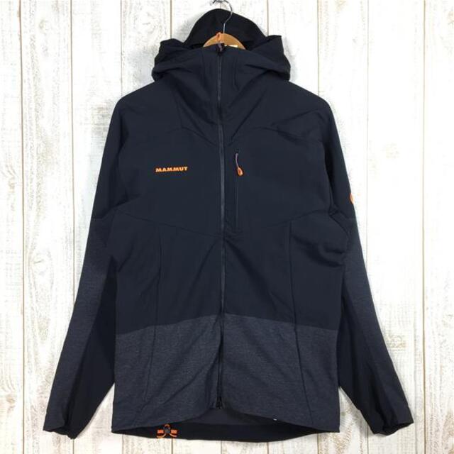 Mammut(マムート)のMENs M  マムート エイスフィールド ライト ソフトシェル フーディ Eisfeld Light SO Hoody ジャケット アイガーエクストリーム MAMMUT 1011-00020 ブラック系 メンズのメンズ その他(その他)の商品写真