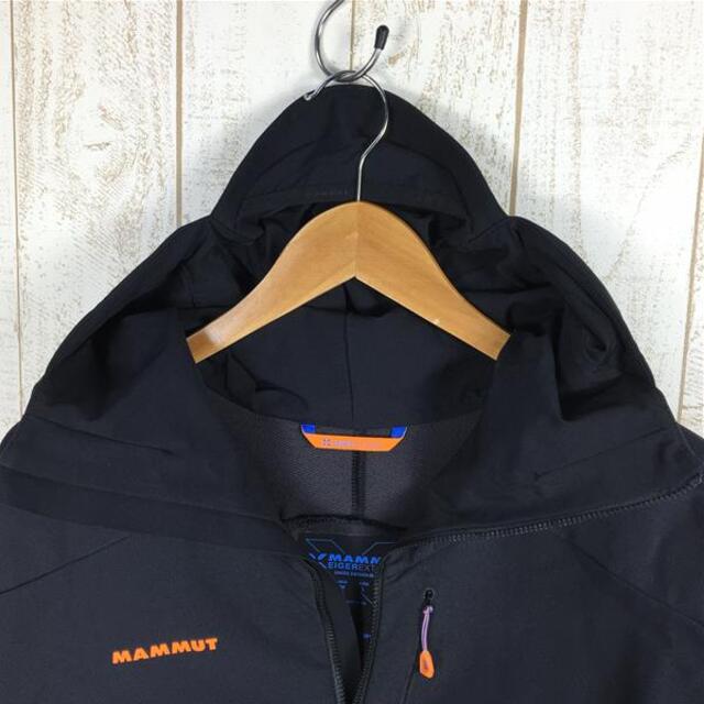 Mammut(マムート)のMENs M  マムート エイスフィールド ライト ソフトシェル フーディ Eisfeld Light SO Hoody ジャケット アイガーエクストリーム MAMMUT 1011-00020 ブラック系 メンズのメンズ その他(その他)の商品写真