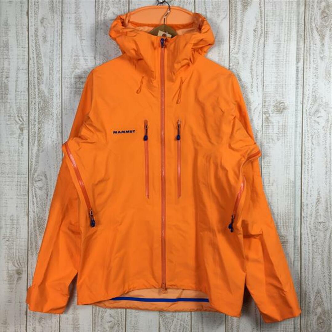 MENs M  マムート ノードヴァンド アドバンスド ハードシェル フーデッド ジャケット Nordwand Advanced HS Hooded Jacket アイガーエクストリーム ゴアテックスプロ MAMMUT 1010-26910 オレンジ系