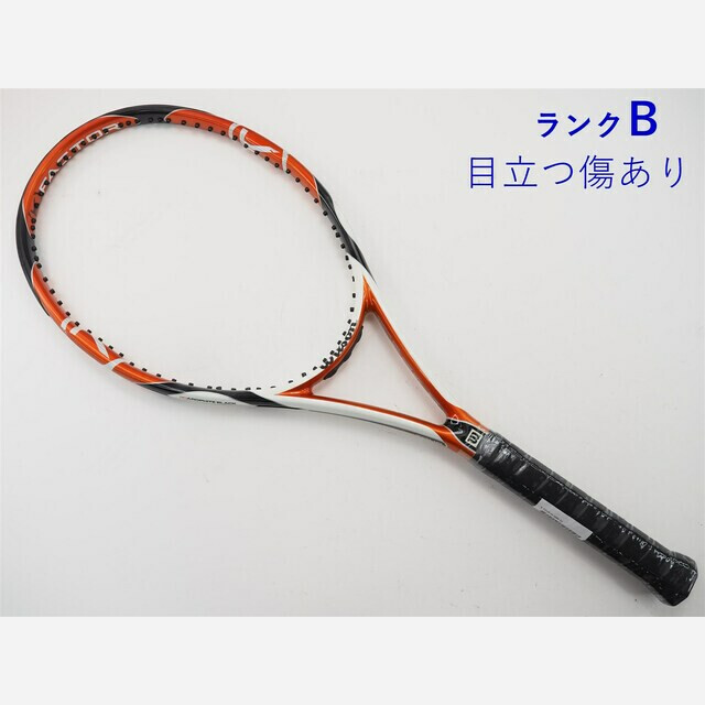 テニスラケット ウィルソン K ツアー 95 2008年モデル (G2)WILSON K TOUR 95 2008286ｇ張り上げガット状態