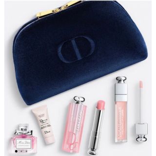 Dior ホリデー2022 オファー　ベロアポーチセット