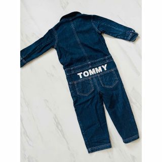 トミーヒルフィガー(TOMMY HILFIGER)の（中古）TOMMY トミー サレペット デニム つなぎ  オーバーオール 90㎝(パンツ/スパッツ)