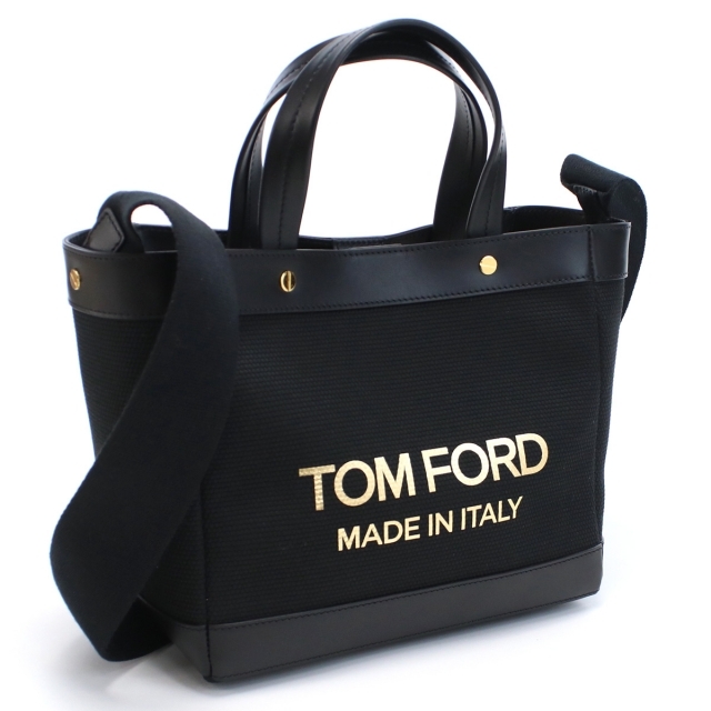 TOM FORD トムフォード L1494T トートバッグ ブラック レディース