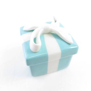 ティファニー(Tiffany & Co.)のティファニー ブルーボックス 小物入れ リボン アクセサリー ジュエリー ボックス SN3B3(小物入れ)