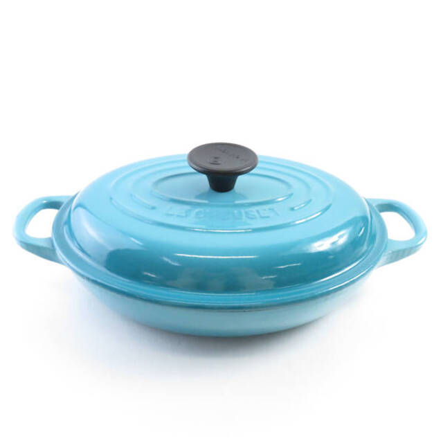 LE CREUSET - ルクルーゼ オーバルビュッフェキャセロール ブルー系