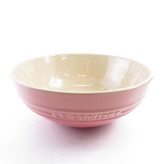 ルクルーゼ(LE CREUSET)のルクルーゼ マルチボウル 1枚 ピンク系 21cm 深鉢 シリアル サラダ SU3458B2(食器)