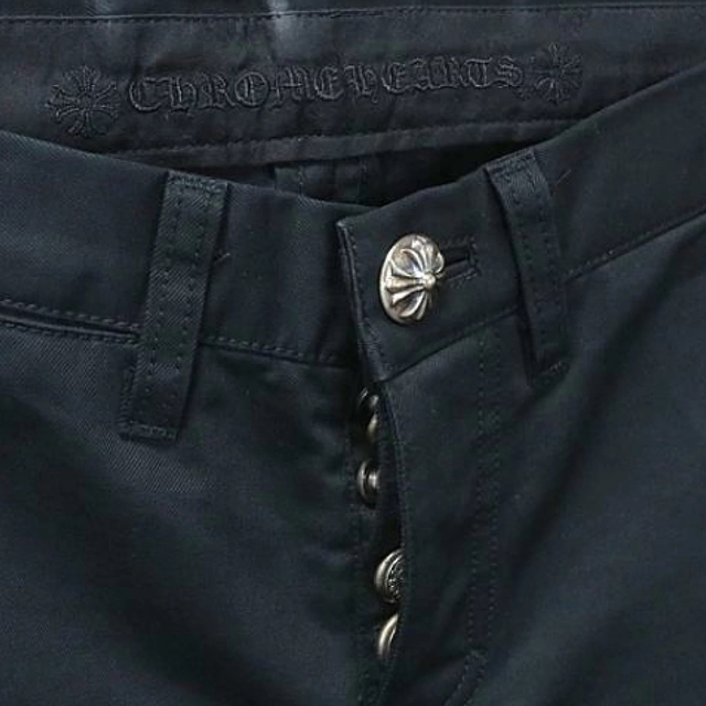 Chrome Hearts(クロムハーツ)のchrome hearts chinos black 32 メンズのパンツ(チノパン)の商品写真