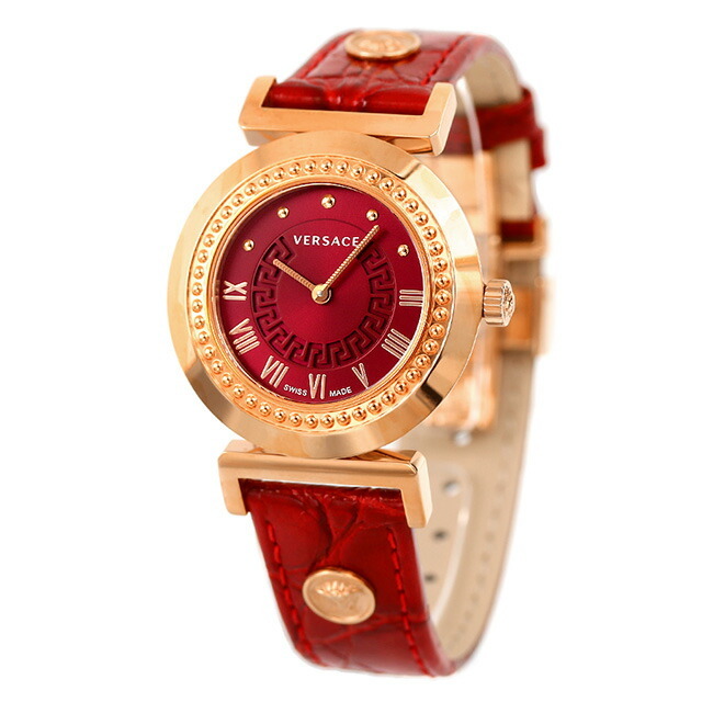VERSACE - ヴェルサーチ 腕時計 バニティ クオーツ P5Q80D800S800VERSACE レッドxレッドの通販 by 腕時計の